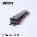CUL listing smart fliker-free constant current dimmable 900mA 55W led tube driver